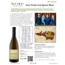 ROCHIOLI Estate Russian River- Sauvignon Blanc 2022 - 0,75 Liter - 93 Points Wine Enthusiast