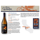 CYCLES GLADIATOR Chardonnay 2022  0,75 Liter - 91 Points...