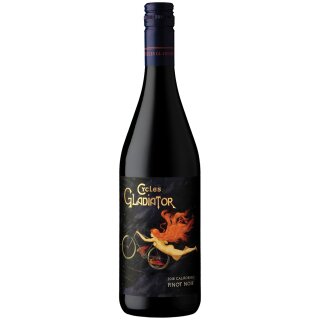 CYCLES GLADIATOR Pinot Noir 2021  0,75 Liter - 92 Points Best buy Ratings/ Wine Enthusiast