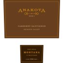 ANAKOTA - HELENA  MONTANA- Cabernet Sauvignon 2021 - 0,75 Liter - 97 Points James Suckling/96 Jeb Dunnuck