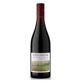 ADELSHEIM- Oregon - Willamette Valley - Pinot Noir 2018  -0,75l - 91 Points Wine Enthusiast